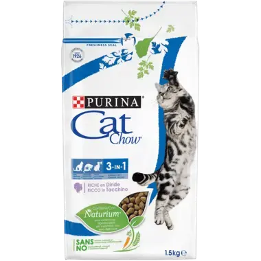 Croquettes pour chats sterilises Riche en dinde Cat Chow